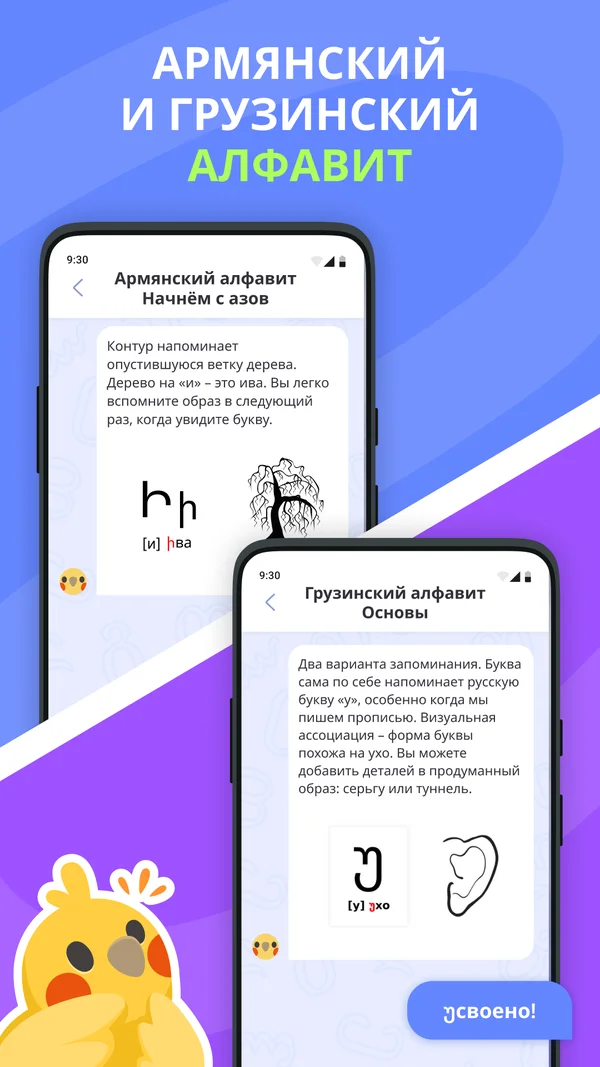 Alfabird — корейский и японский screenshot 1