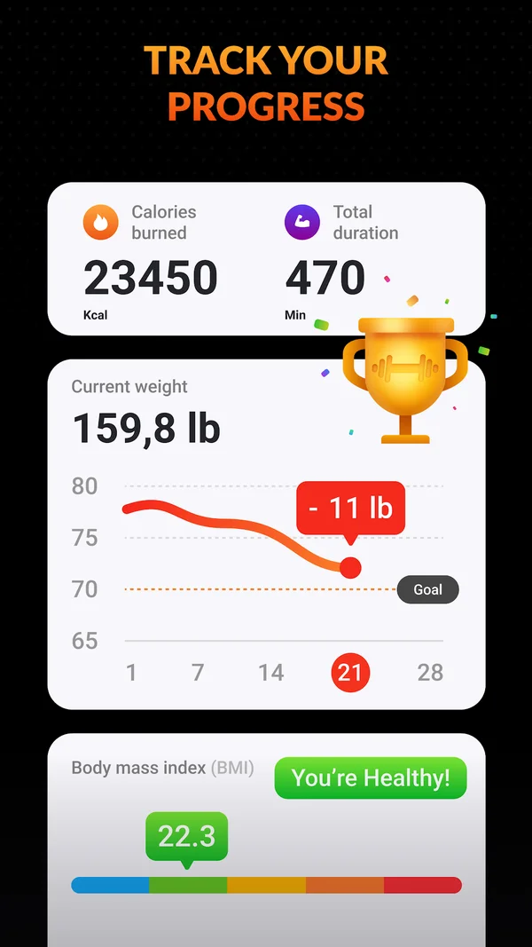 FitHack: Home Workout screenshot 3