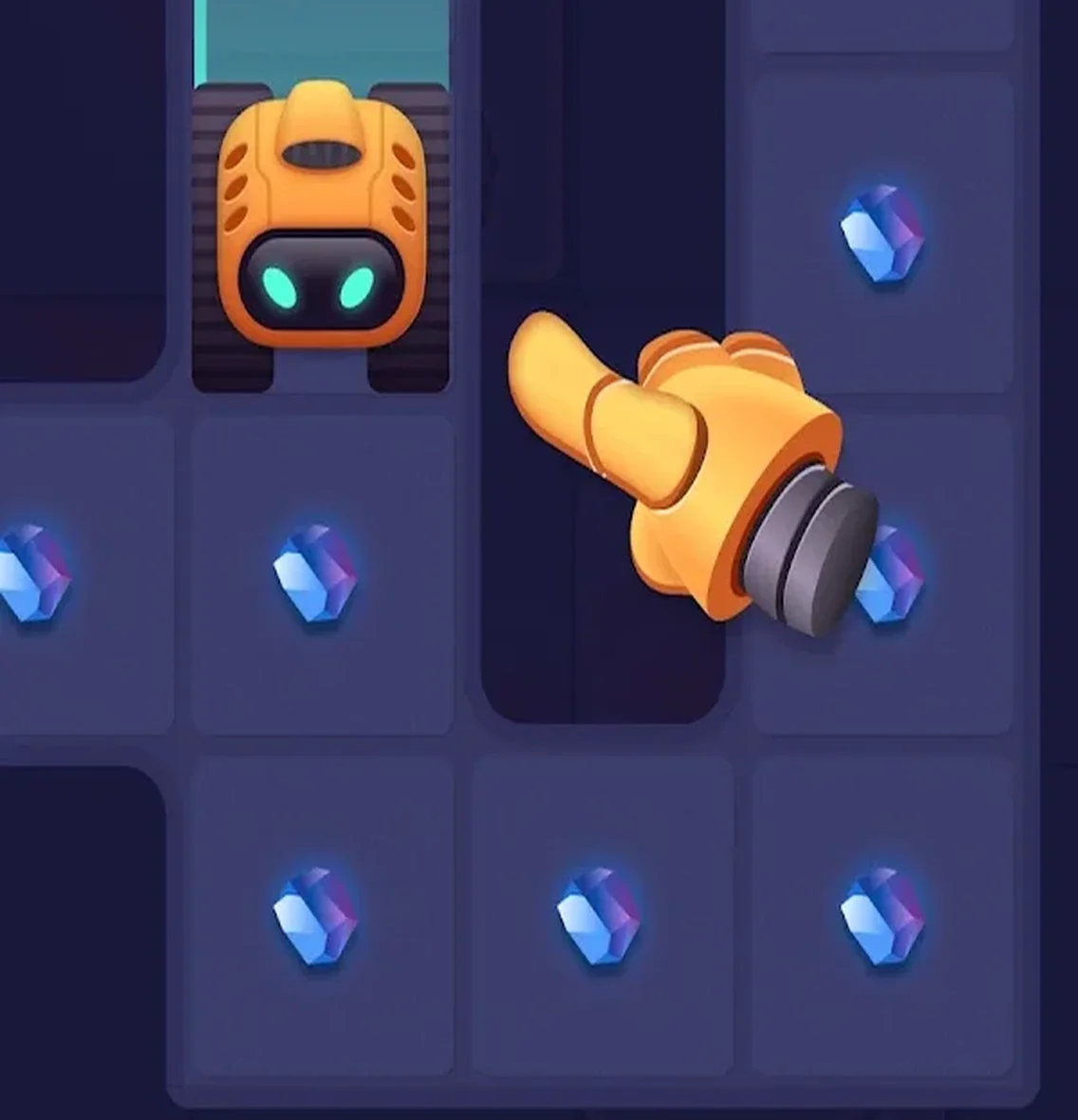 Логическая головоломка со свайпами