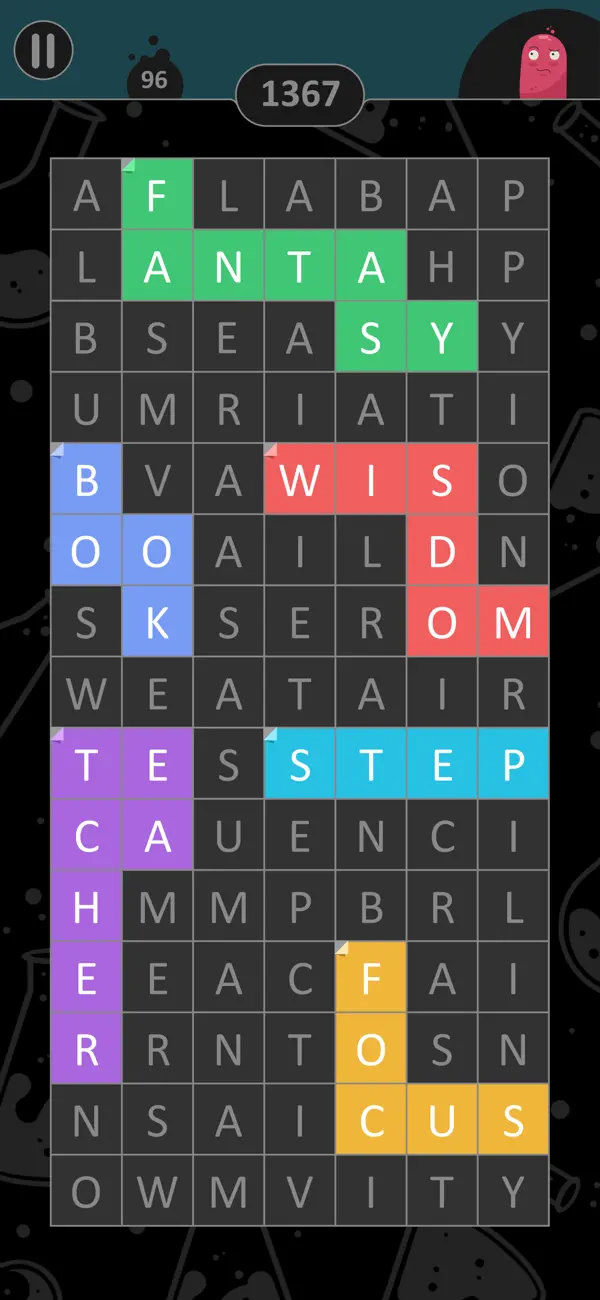 Fillwords screenshot 1