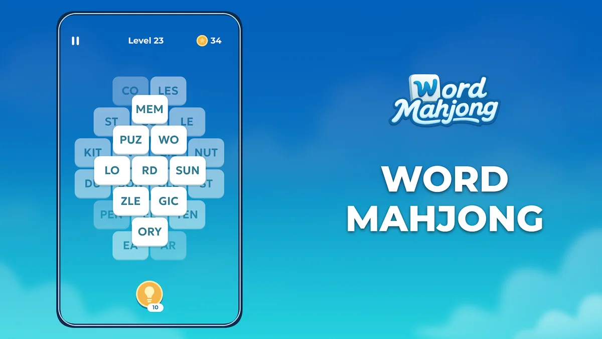 Word Mahjong: our new game where mahjong tiles make words
